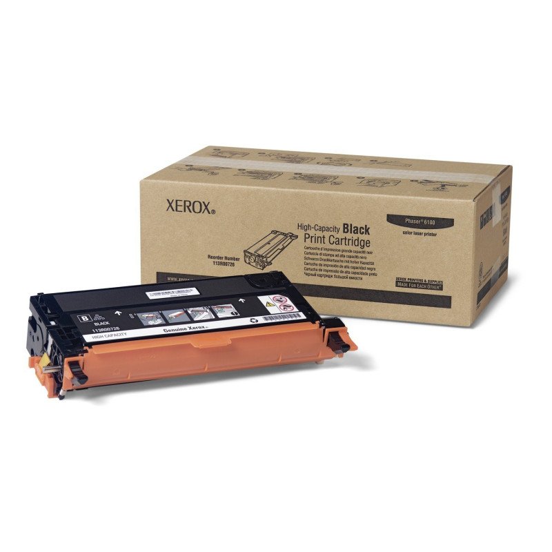 Cartucho tóner Xerox - 8000 páginas, Negro