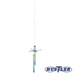 Antena base UHF Fibra de Vidrio, 6 dB de ganancia, Rango de frecuencia 456 - 464 MHz