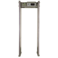 Arco detector de metales, 18 zonas de detección, pantalla LCD 7", 500 