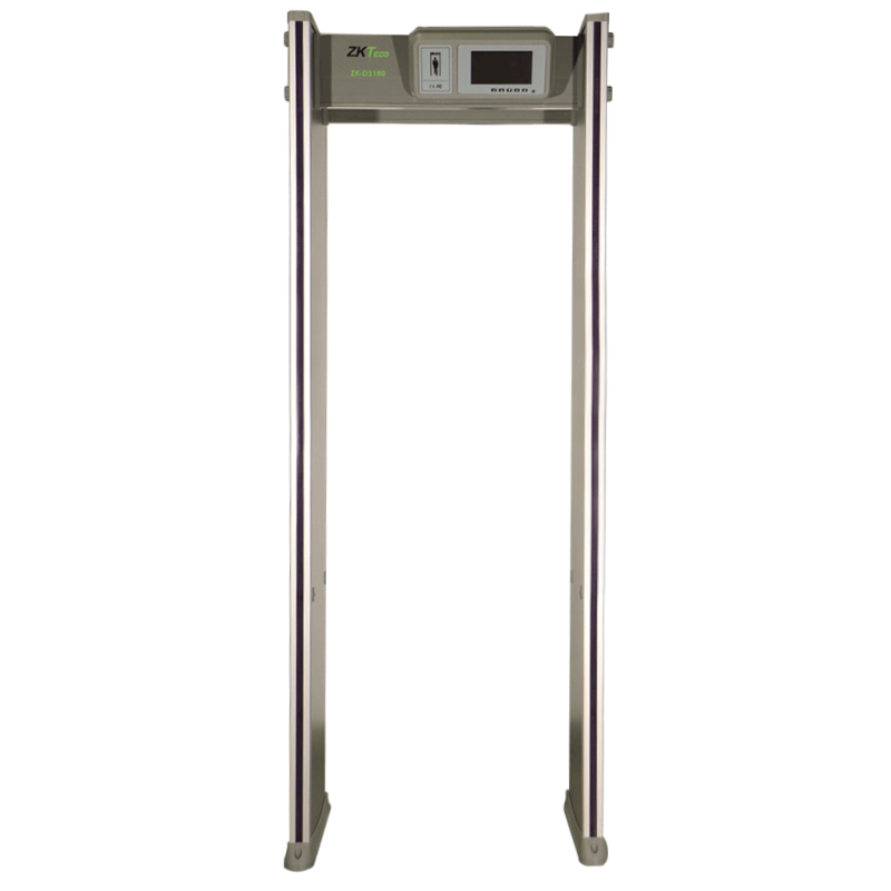 Arco detector de metales, 18 zonas de detección, pantalla LCD 7", 500 