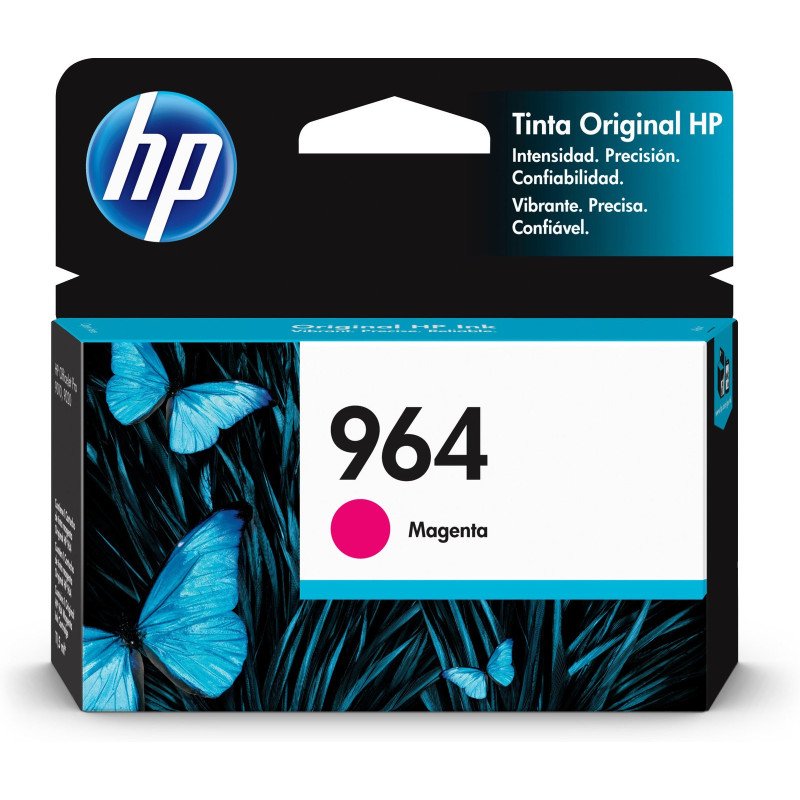 Cartucho de tinta HP Magenta Núm. 964 - Magenta, HP Cartucho de tinta HP Magenta Núm. 964 - Magenta, HP