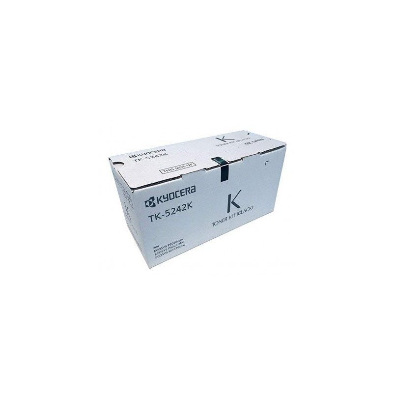 Tóner Kyocera TK-5242K - 4000 páginas, Negro, ECOSYS P5026cdw