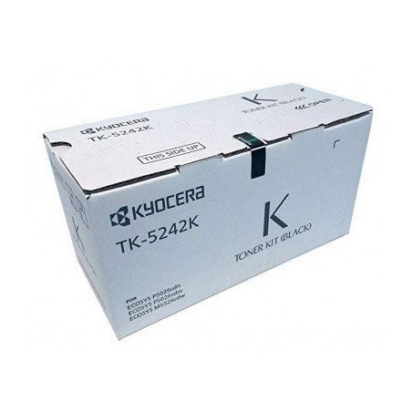 Tóner Kyocera TK-5242K - 4000 páginas, Negro, ECOSYS P5026cdw