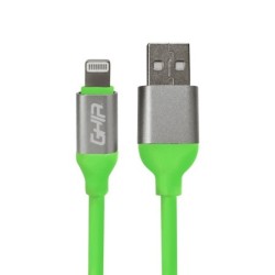 Cable tipo lightning Ghia 1m color verde