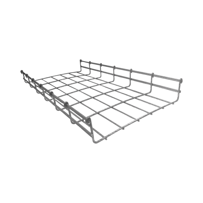 Charola tipo malla 54/300 mm bimetálica para instalación en exterior o interior, extrema resistencia y durabilidad. Hasta 258 ca