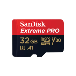 Memoria SanDisk extreme pro 128GB micro SDXC 170Mb/s 4k clase 10 a2 v30 con adaptador