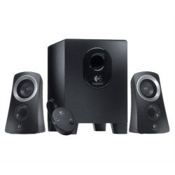 Bocinas Logitech Z313 negras 2.1 25 watts RMS PC/Mac/MP3/iPod/DVD