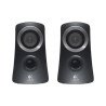 Bocinas Logitech Z313 negras 2.1 25 watts RMS PC/Mac/MP3/iPod/DVD