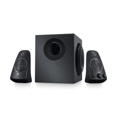 Bocinas Logitech Z623 negras 2.1 thx 200 watts rms PC/Mac/mp3/iPod/DVD