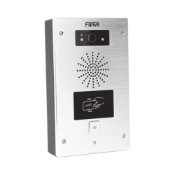 Video portero IP, 2 líneas SIP, 2 relevadores, lector de tarjeta RFID,