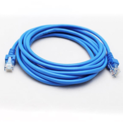 Cable de red Ghia 3 mts 9 pies cat 5e UTP azul