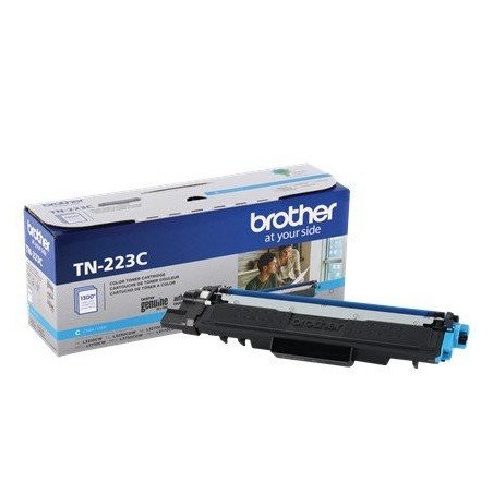 Tóner Brother TN223C - Laser, Negro, 1300 páginas, Cian, HL-L3210CW, HL-L3230CDW, HL-L3270CDW, HL-L3290CDW, MFC-L3710CW, MFC-L37