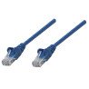 Cable patch Intellinet cat 6a, 0.3m 1.0f s/FTP azul