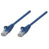 Cable patch Intellinet cat 6a, 2.1m 7.0f s/FTP azul