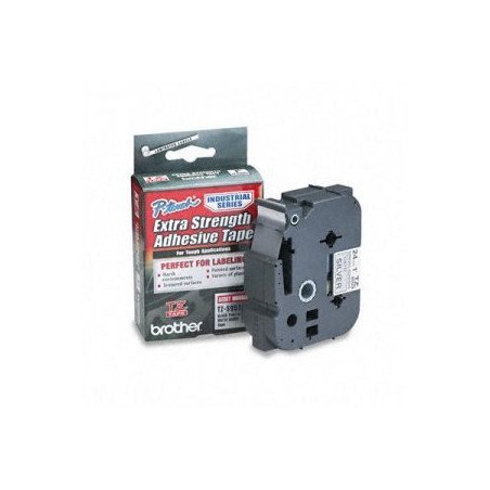 Cinta Laminada Brother TZES951 - TZe, Transferencia térmica, Negro sobre Plata