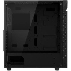 Gabinete gaming Gigabyte GB-C200G lite, media torre, ATX, micro ATX, mini ITX, negro, sin fuente, PC, gamer