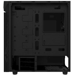 Gabinete gaming Gigabyte GB-C200G lite, media torre, ATX, micro ATX, mini ITX, negro, sin fuente, PC, gamer