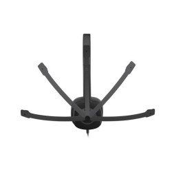 Diadema Logitech H151 negro 3.5 mm PC, Mac/Linux/Android