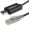 Cable USB para consola Cisco StarTech.com - USB 2.0, RJ-45, Macho/Mach