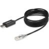 Cable USB para consola Cisco StarTech.com - USB 2.0, RJ-45, Macho/Mach