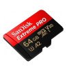 Memoria SanDisk extreme pro 64GB micro SDXC 170MB/s 4k clase 10 a2 v30 con adaptador