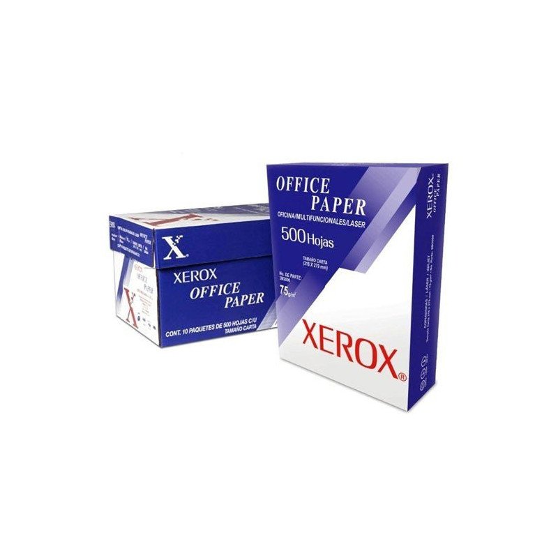 Papel Azul Oficio 003M02041 Xerox - Papel Bond, Color blanco