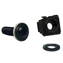 Kit de Hardware Tripp-Lite SRCAGENUTS - Aluminio, Negro