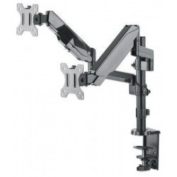 Soporte Monitor para 2 Monitor 17 a 32" Escritorio, Piston