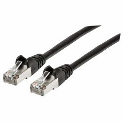 Cable de red Intellinet 741545 - 3 m, RJ-45, RJ-45, Macho/Macho, Negro