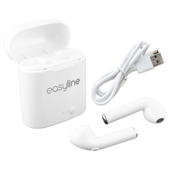 Audífonos Inalámbricos Perfect Choice Viva Buds PRO - Blanco, Bluetooth, Inalámbrico