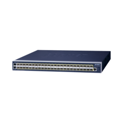 Switch administrable L3, 46 puertos SFP, 2 puertos combo tp, SFP, 4 puertos 10g SFP+