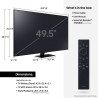 Televisión LED Samsung 50 Smart TV Q80B QLED, UHD 4k 3,840 x 2,160, 4 