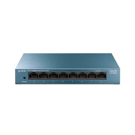 SWITCH GIGABIT TP-Link LS108G - Azul, 10 W, 8 puertos