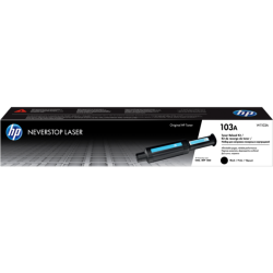 Cartucho Tóner Continuo HP Negro 103A - Negro, Laser, Caja