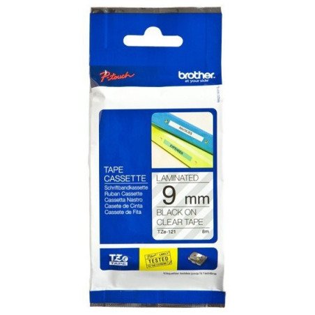 Cinta Brother TZE121 - Negro, Brother