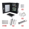 Kit de Control de Acceso con TARJETA para 2 Puertas, TODO INCLUIDO, So