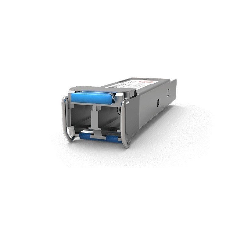 Transceptor minigbic SFP 10/100/1000 Mbps, distancia 100 m conector RJ-45 trade act agreement compliant