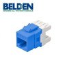 Conector Jack Belden AX104193 RJ45 cat6 568a/b color blue keyconnect
