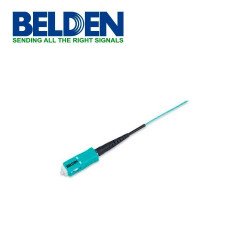 Pigtail de fibra óptica Belden FT3SC900FS01 OM3-4 SC simplex aqua