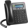 Teléfono IP básico de 1 línea una cuenta SIP con 3 teclas de función programables y conferencia de 3 vas fuente de alimentación