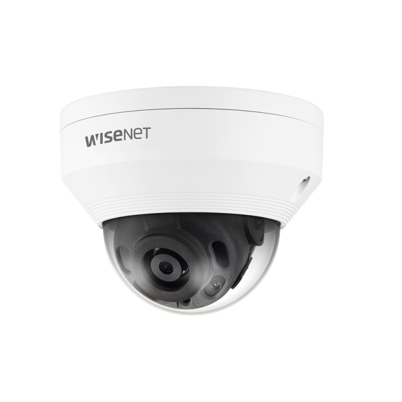Cámara IP tipo bala antivandálica 2 megapíxel, lente 4 mm, IR 25m, WDR 120db, IP66, h.265 & wisestream