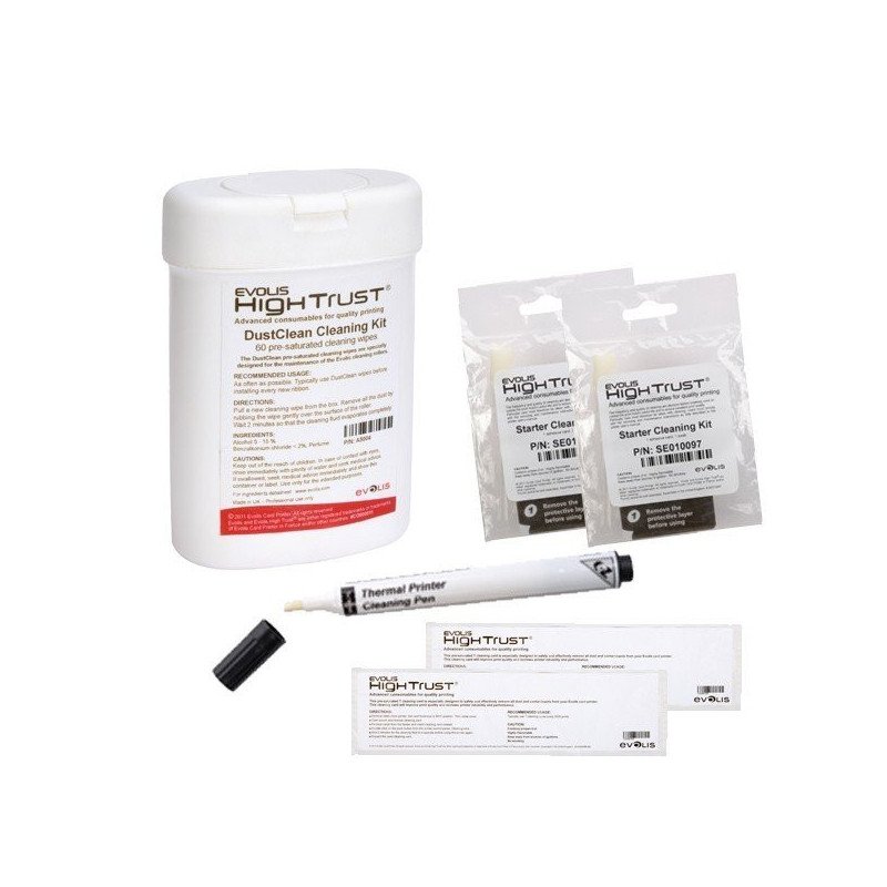 Kit de limpieza EVOLIS - Zenius, Prima