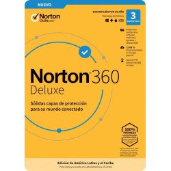 Antivirus deluxe Norton tmnr-033 - 3 licencias, 1 año, español