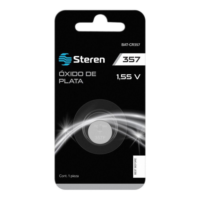 Pila botón Steren CR357 1.55 v 1 pieza