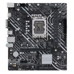 Tarjeta madre ASUS PRIME H610M-K D4, Intel, LGA 1700, Celeron, Core i3, Core i5, Core i7, Core i9DDR4, 64 GB