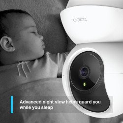 Cámara wifi panorámica TP-Link TAPO C200 - interior y exterior, Full HD 1080p, 15 fps, 4 mm