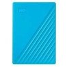 Disco duro externo portátil 4TB WD My Passport azul 2.5, USB3.0, copia local, encriptación, Win