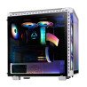Gabinete GAMER Adata Batlecrusier - Media torre, SPCC, Mini-ITX/Micro-ATX/ATX/E-ATX, Negro