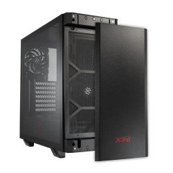 Gabinete GAMER Adata INVADER - Media torre, SPCC, ATX, Micro-ATX, Mini-ITX, Negro