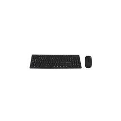 Kit Teclado y Mouse Inalámbrico Perfect Choice PC-201052 - Español, Negro, 10 m, 1000 DPI